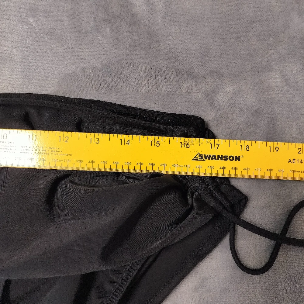 2/$30 Merona Black Bikini Swim Suit Bottoms‎ Womens Size M Beach Pool